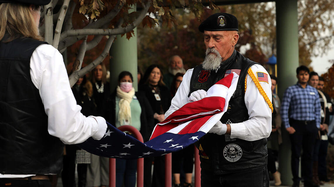 Tri-Cities Chaplaincy flag raising ceremony honors Veterans Day