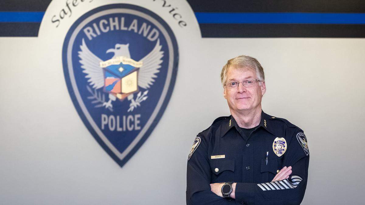 Richland Police Department’s Chief John Bruce resigned suddenly last month after less than three years with the city.