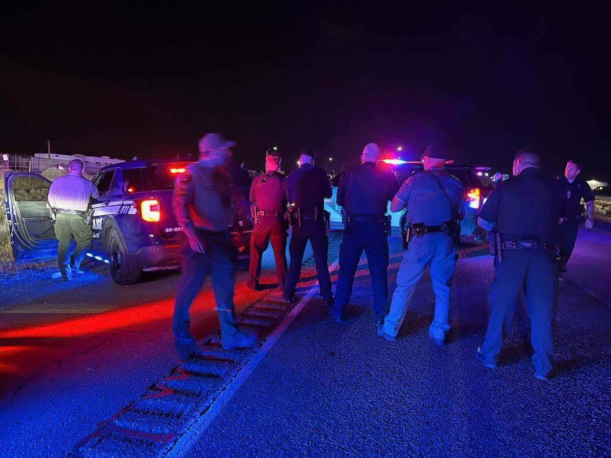 Pasco police and Washington State Patrol troopers assisted Franklin County deputies in the Pasco arrest of a man accused of driving the wrong direction at high speeds on Highway 395.