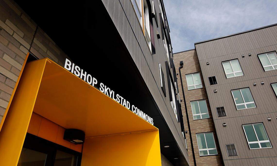 The Bishop Skylstad Commons supportive housing in Pasco is a new 60-unit housing complex aimed at providing opportunities for chronically homeless people.