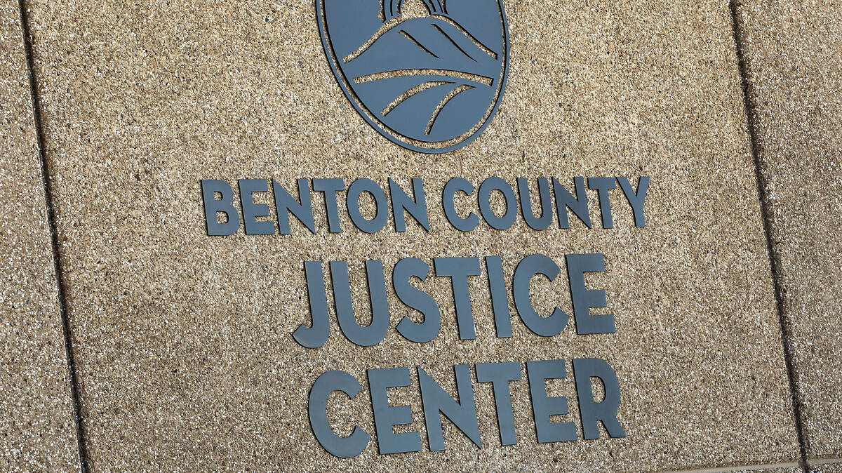 Benton County Justice Center in Kennewick.