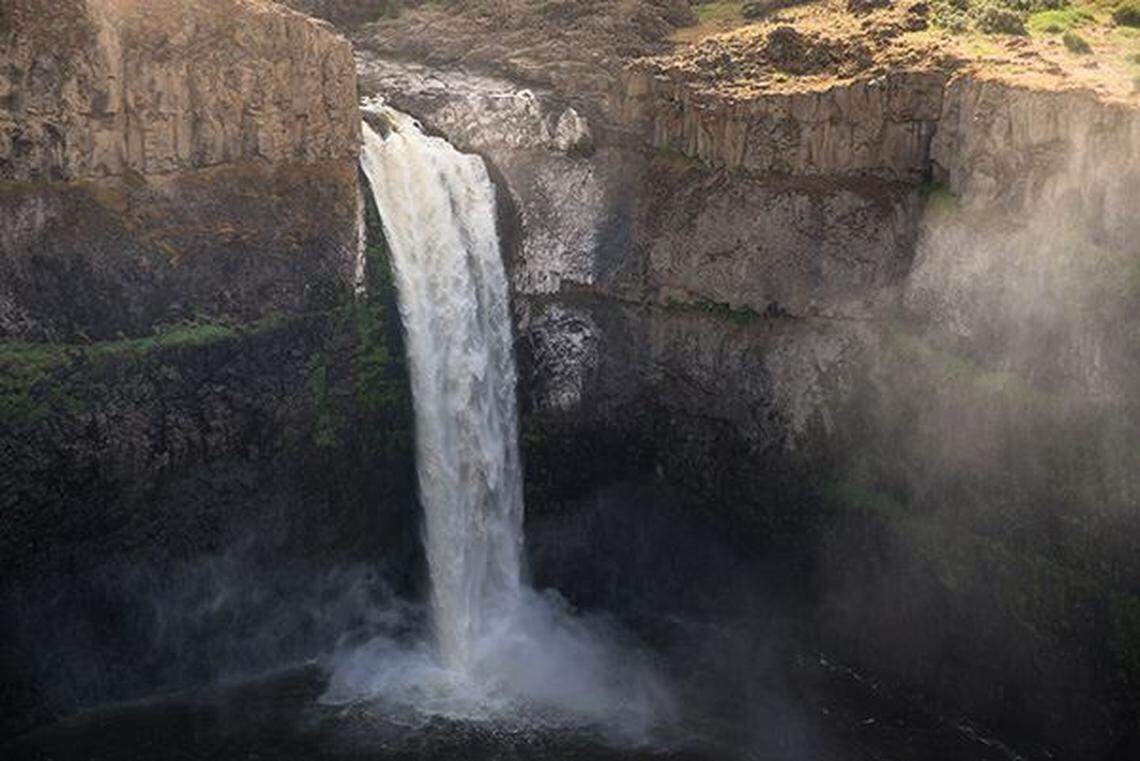 Palouse Falls State Park is about 20 miles east of Kahlotus in Franklin County. Four people have died at the park since 2015.