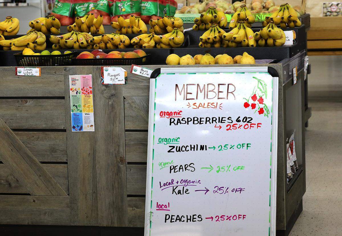 Members of the Tri-Cities Food Co-Op  recieve special sale prices on selected items at the store located at 1420 Jadwin Ave. in Richland.