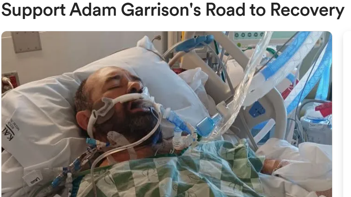A hit and run crash in Kennewick left motorcycle driver Adam Garrison with two broken arms and other serious injuries. Money is being raised to help with medical bills, physical therapy and living costs while he heals.