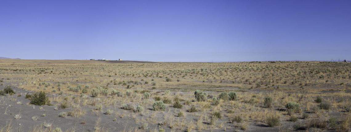 Shrub steppe land at the Hanford nuclear reservation site in Eastern Washington is proposed to be leased for clean energy generation.