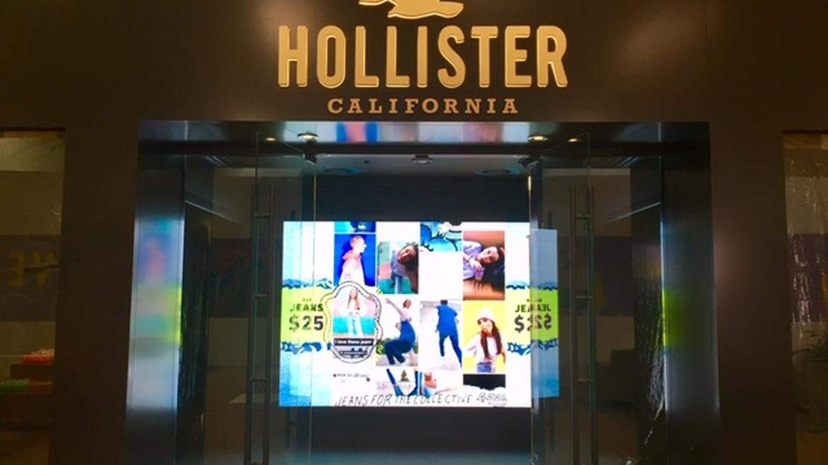 Hollister reopens Friday at Columbia Center following a six-week remodel.