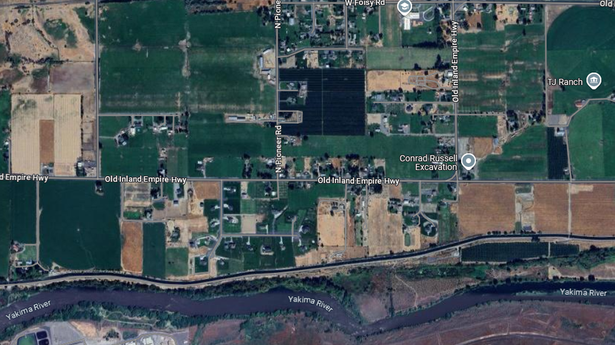 Two men were discovered dead inside of a home in a rural area outside of Prosser.
