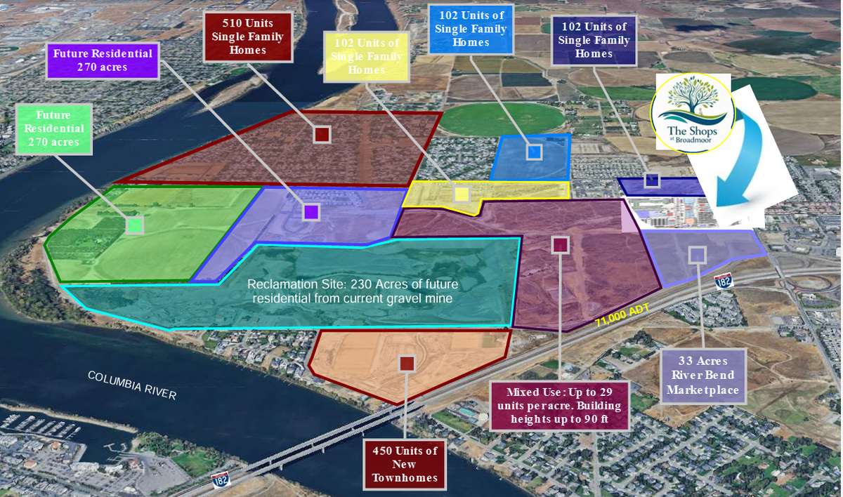 Elevated Property Co. confirmed it still plans to develop the Shops at Broadmoor in Pasco.