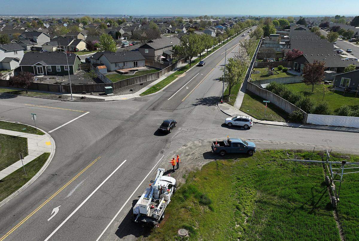 Pasco is converting the intersection of Convention Drive and Sandifur Parkway from a two-way into a four-way stop.