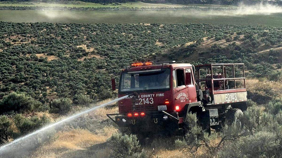 Franklin County Fire District 1 serves over 2,500 rural residents across a sprawling 411 square miles.