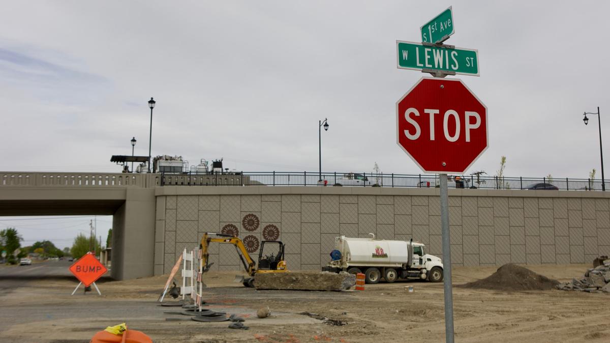 The Lewis Street Overpass construction impacted local businesses for months.