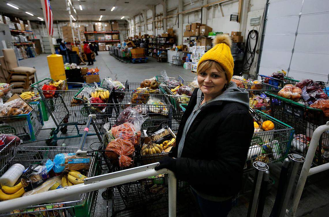 Tammi Diaz is a double-lung transplant recipient and she continues to volunteer four days a week at the Sozo Food Bank in downtown Kennewick.