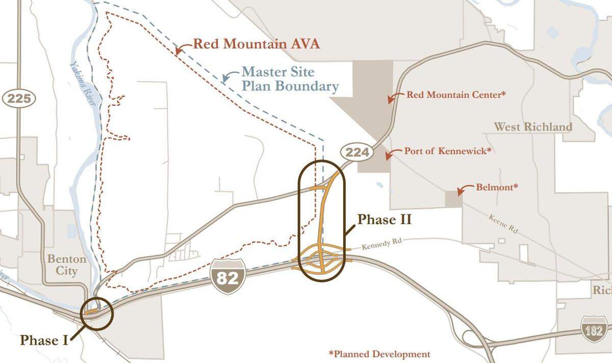 The Federal Highway Administration determined there isn’t enough traffic to justify constructing a new Interstate 82 interchange at Red Mountain, between Benton City and West Richland.