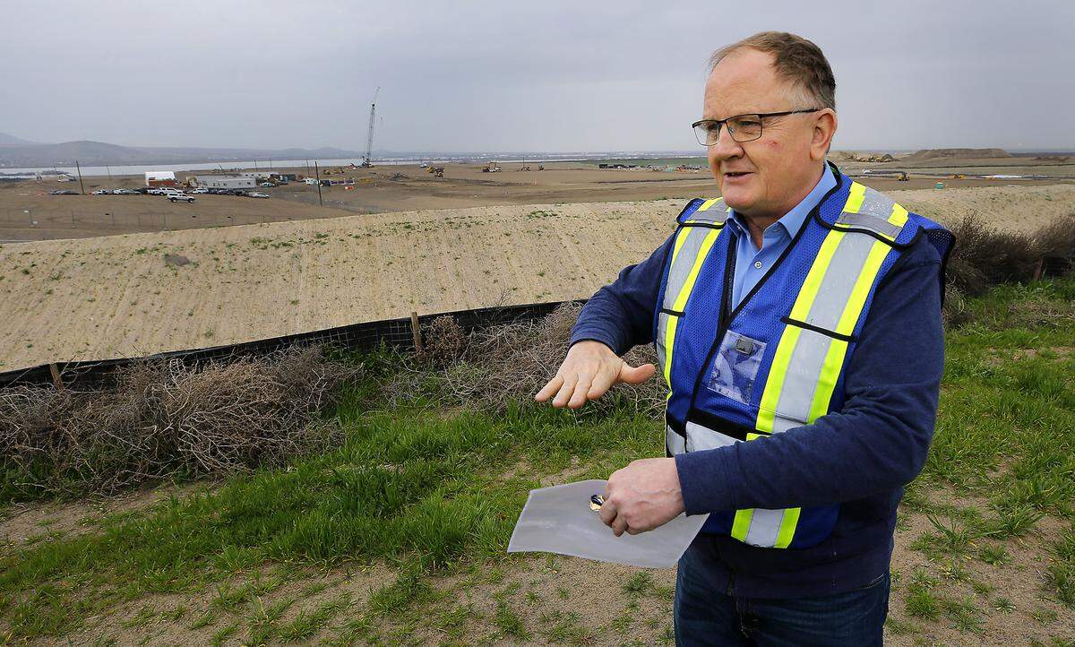 Jørgen Amtoft, Rockwool’s director of operations, explains how the site preparation is taking place for the company's new manufacturing plant currently under construction in Wallula.