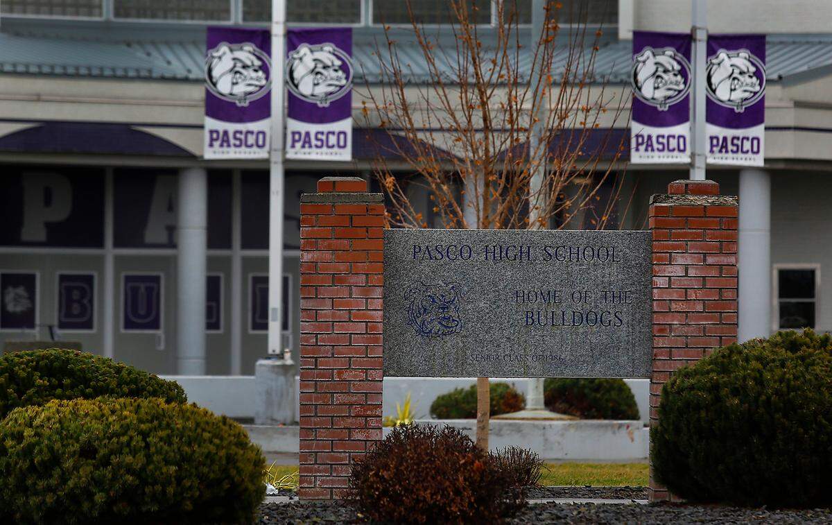 The Pasco High School campus is at 1108 N. 10th Ave. in Pasco, WA.