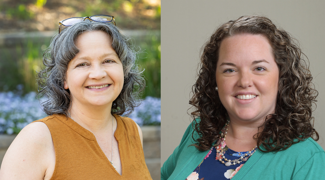 Kari Williams, right, the former Richland School Board member who served in the Director No. 4 seat, is running to reclaim her seat after being recalled by voters in August. She will face challenger Katrina Waters during the Nov. 7 general election.