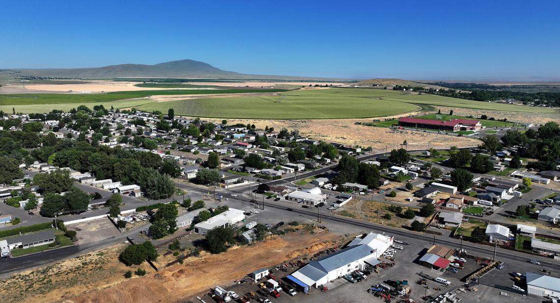 View of West Richland showing the sprawling Lewis & Clark Ranch area that could add nearly 100,000 people to the rural city over the next 20-100 years.