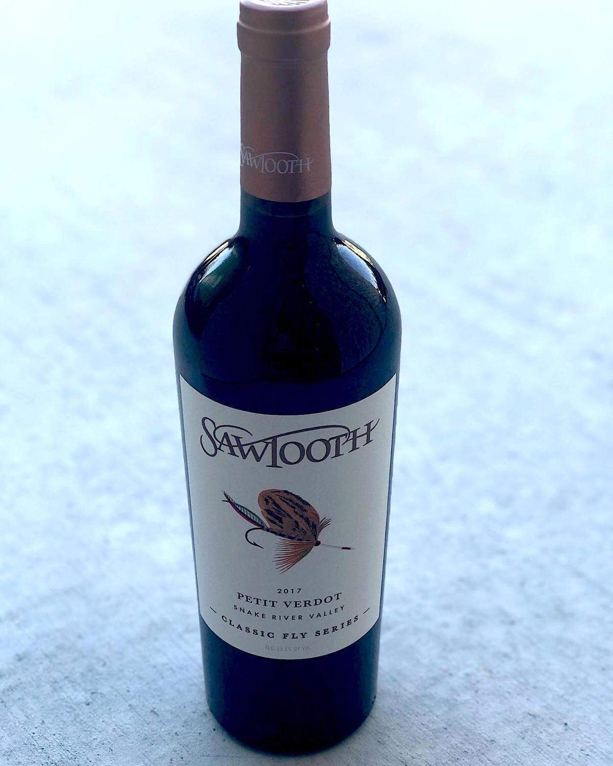 The Sawtooth Winery 2017 Classic Fly Series Petit Verdot received a unanimous vote for gold — a double gold medal — on its way to being the Best Red Wine at the 2019 Idaho Wine Competition.