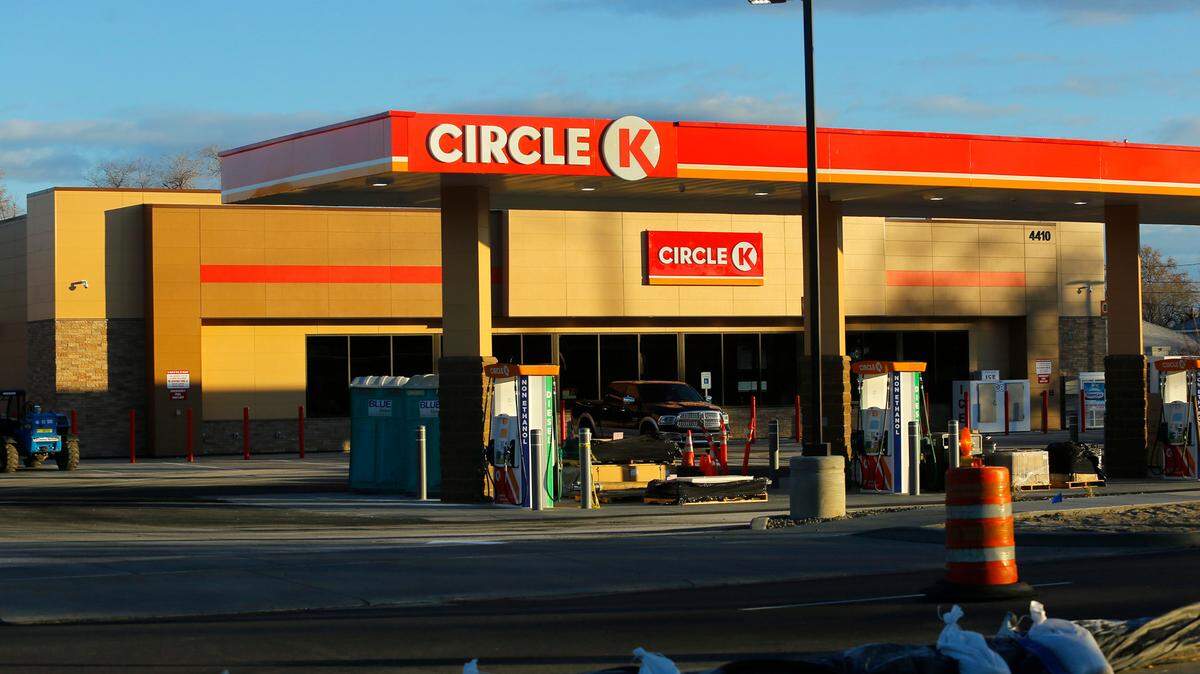 Circle K gas station.