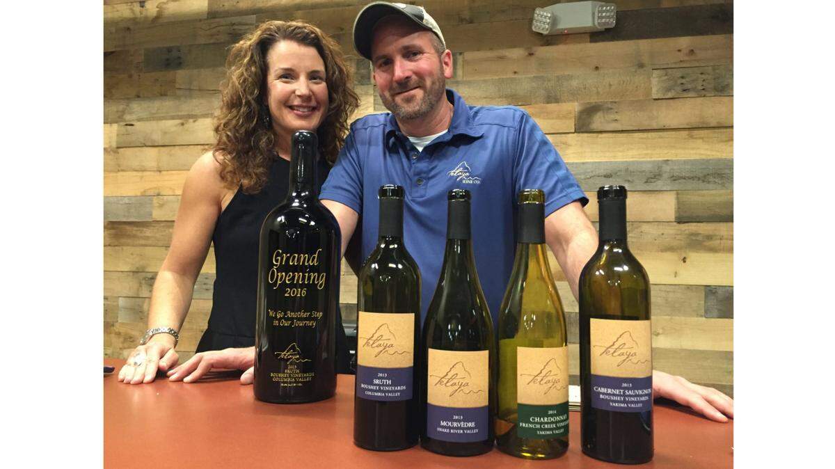 Carrie and Earl Sullivan of Telaya Wine Co., in Garden City, Idaho, used their Syrah-based Turas Journey Red Wine to win the award for Best Red Wine at the Idaho Wine Competition for the second time in three years.