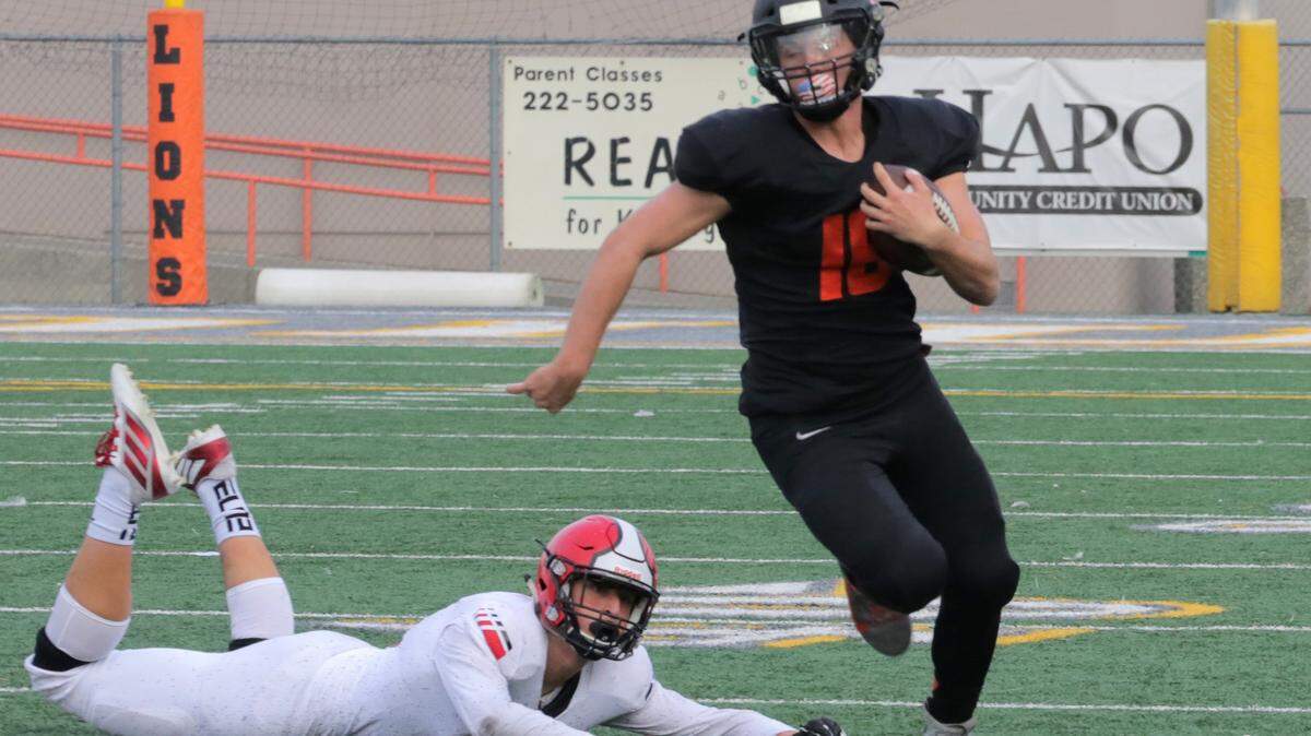 Kamiakin High’s defense will be looking to stop Kennewick’s Myles Mayovsky.
