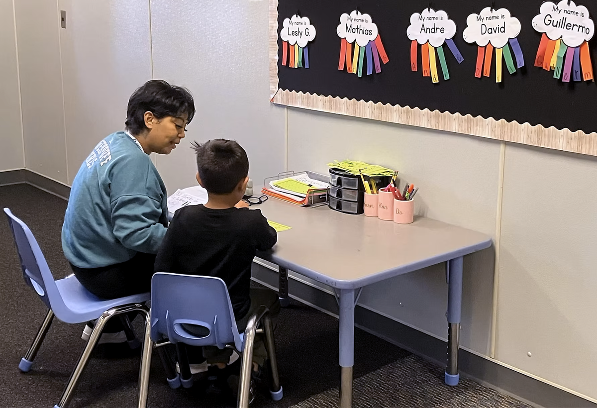 AmeriCorps volunteers with Serve Tri-Cities tutored more than 1,500 Pasco elementary school students.