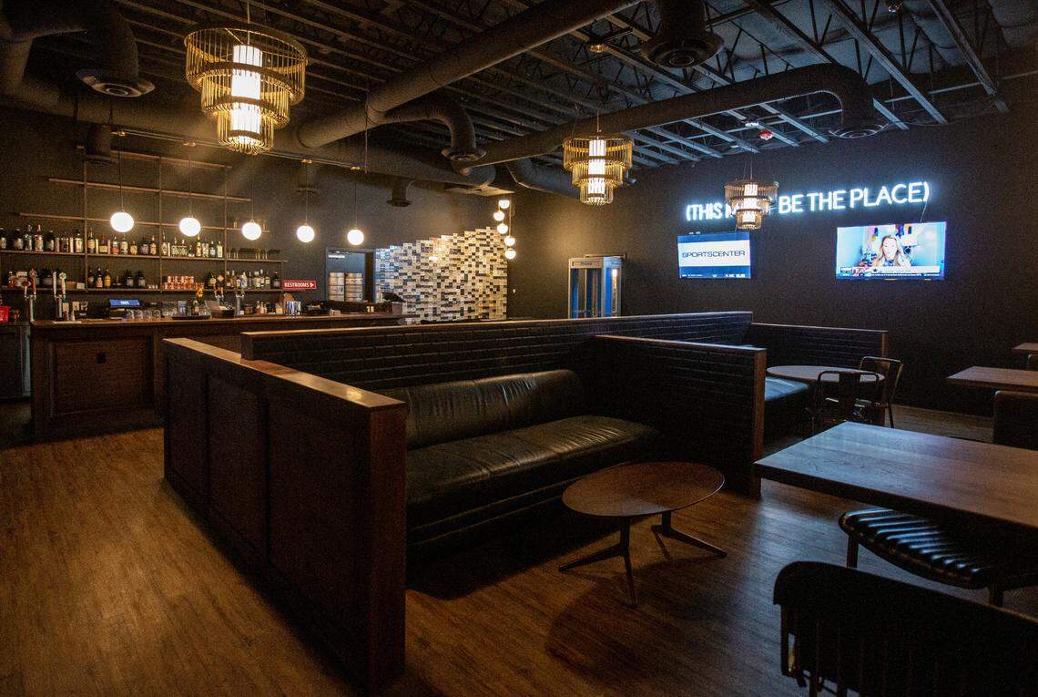 Tucked away, behind the arcade in Proof Kitchen and Bar, is a speakeasy that has its own bar service and two private karaoke rooms.