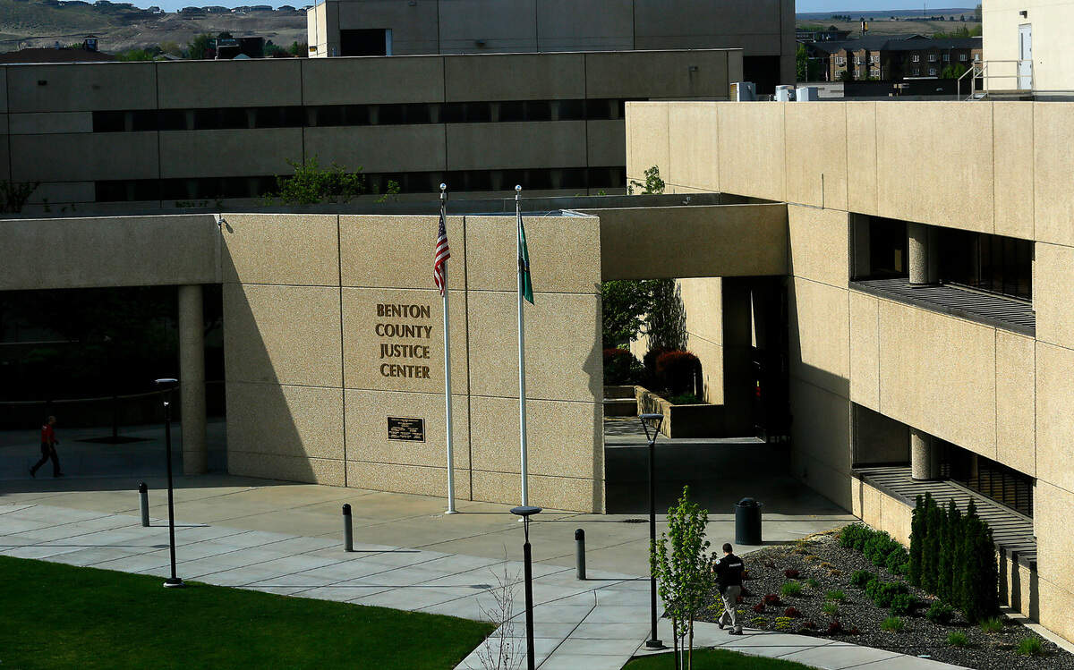 The Benton County Justice Center in Kennewick.