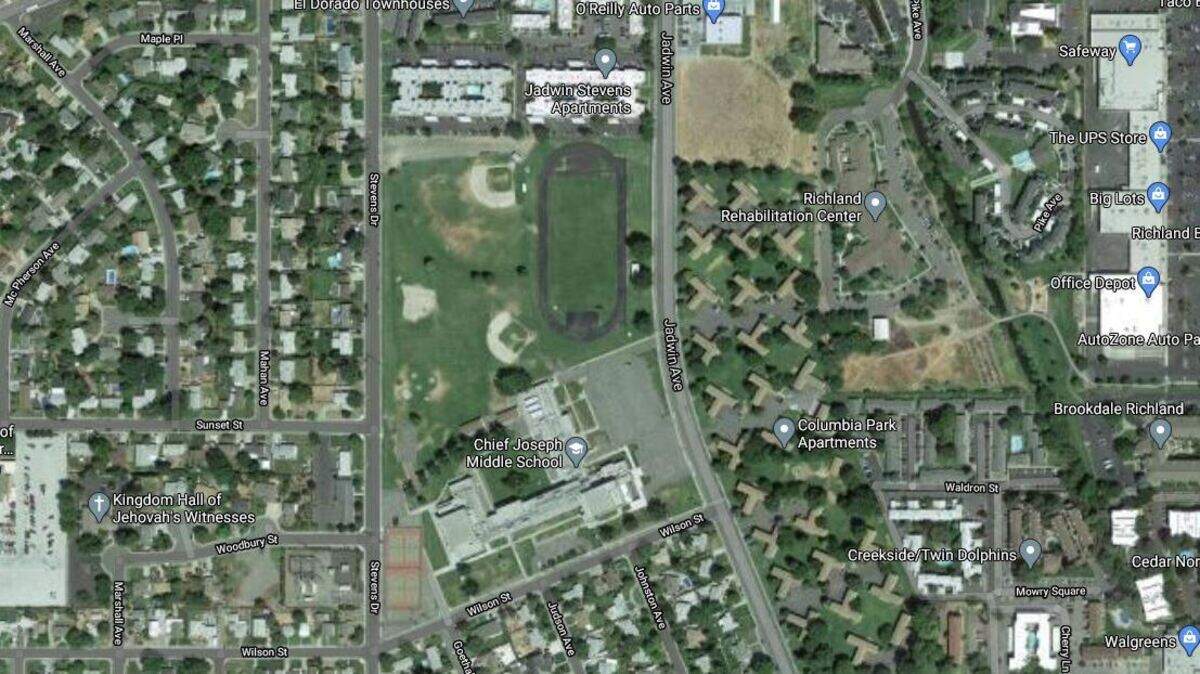 A teen was seriously hurt while skateboarding at Chief Joseph Middle School in Richland.
