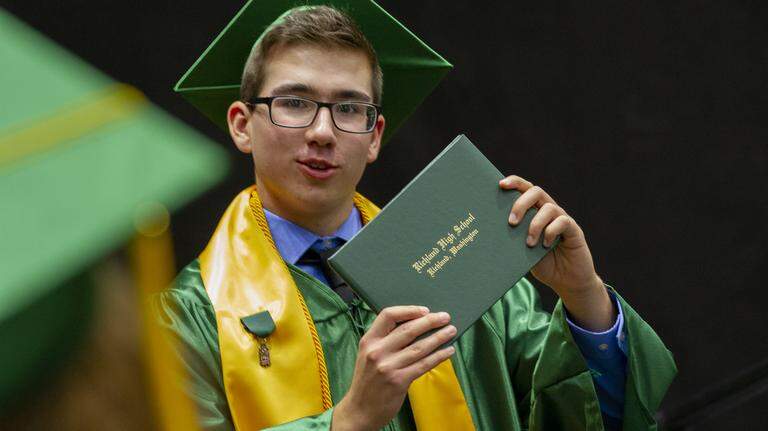 Richland High School graduation 2019