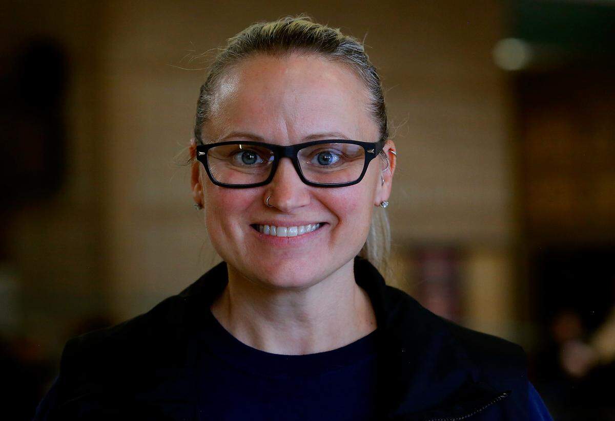 Holly Kirkendall is the Agriculture and CTW teacher at Burbank High School. The school in Walla Walla County played host to the Washington FFA’s Evergreen Tour for about 360 FFA student from across the region.