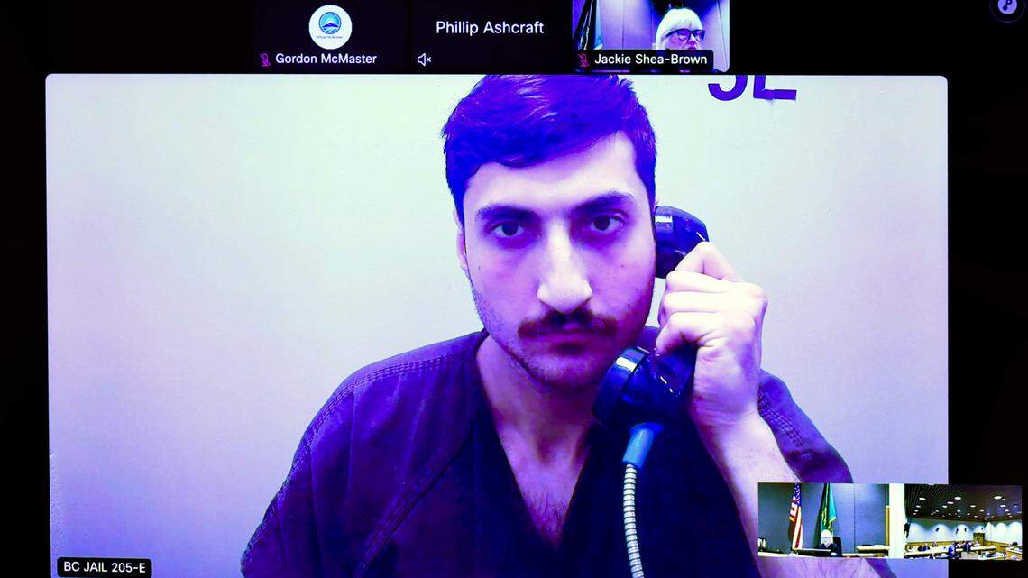 Abdullah A. Hussein makes his first appearance in Benton County Superior Court on Feb. 3 for the fatal stabbing.