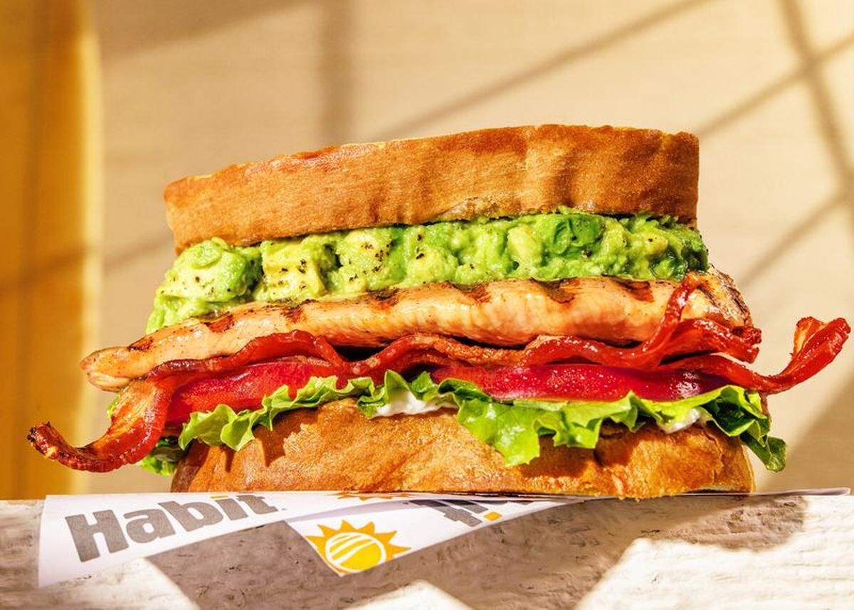 Habit Burger’s Chicken Club sandwich
