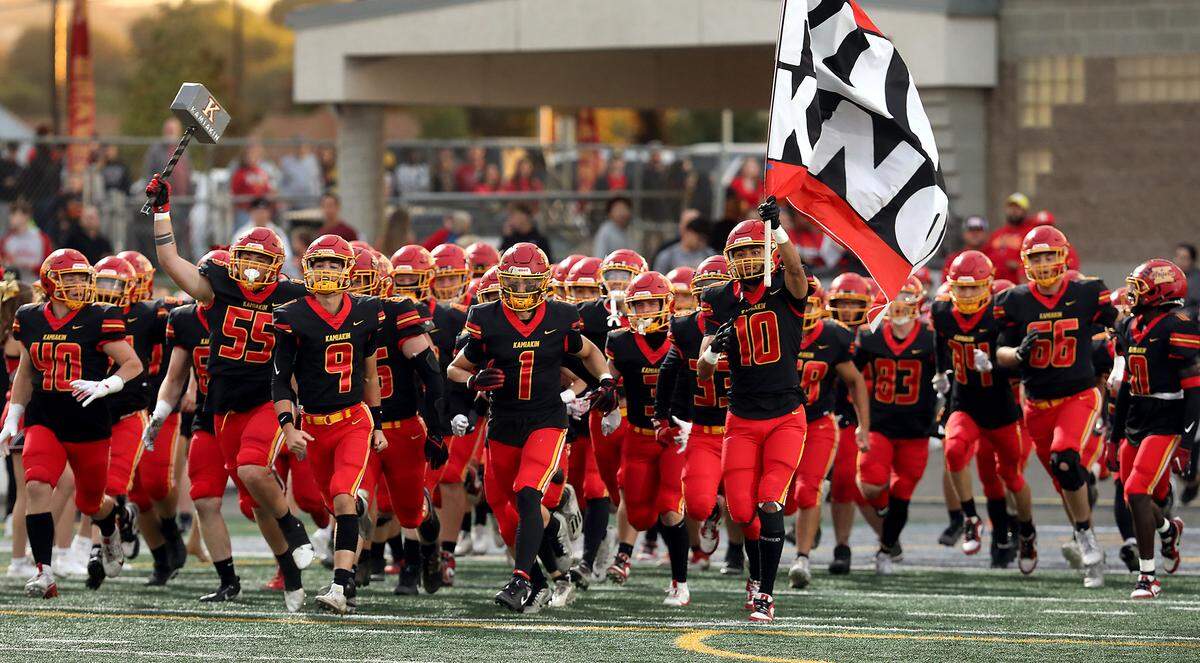 Kamiakin head coach Scott Biglin biggest question for the season is who will be the quarterback for the Braves  this year.
