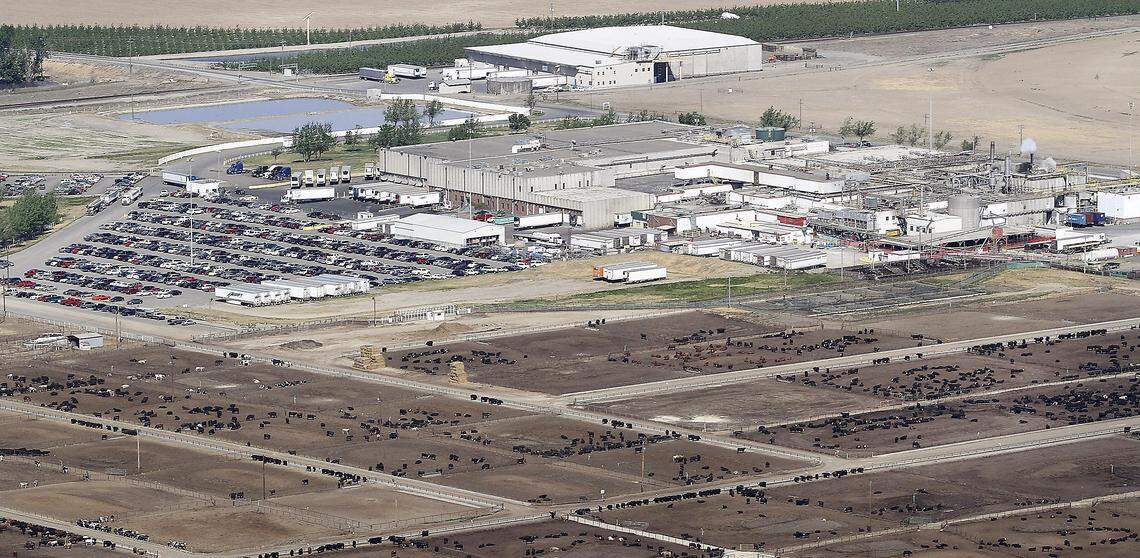 Tyson Foods beef plant is at 13983 Dodd Road in Wallula.