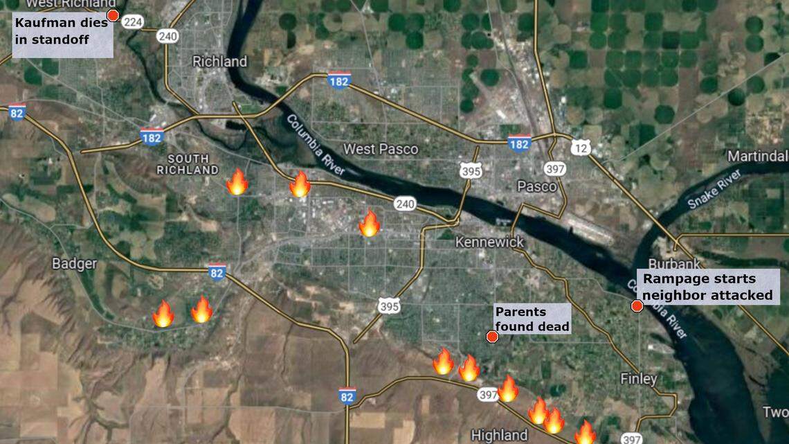 New report provides timeline of deadly 3-hour rampage through Tri-Cities in August 2021