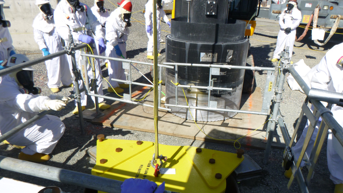 Aging radioactive Hanford tank was cut into for just 3rd time in 20 years