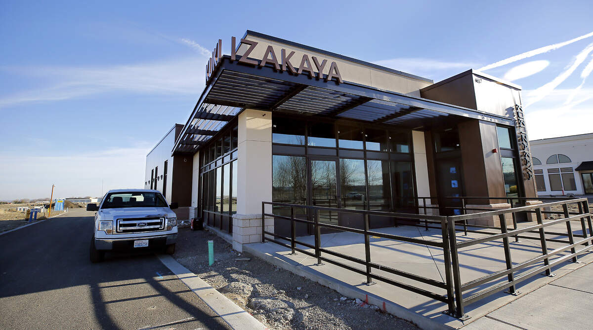 The Kuki Izakaya Restaurant is nearing completion at Vista Field in Kennewick.