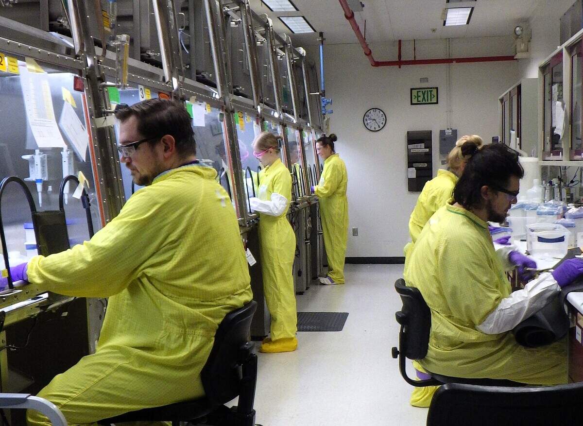 The 222-S Laboratory at the Hanford nuclear site has been used for 75 years to analyze radioactive and other waste samples.