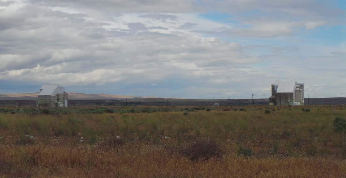 What’s left of the D and DR reactors at Hanford are shown. Hanford had nine reactors that produced plutonium for the nation’s nuclear weapons program.