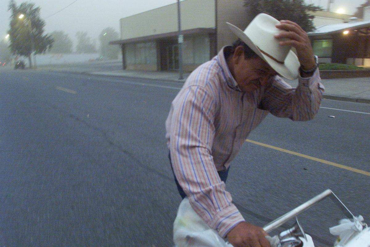 Blowing wind often means blowing dust, too, in the Tri-Cities.