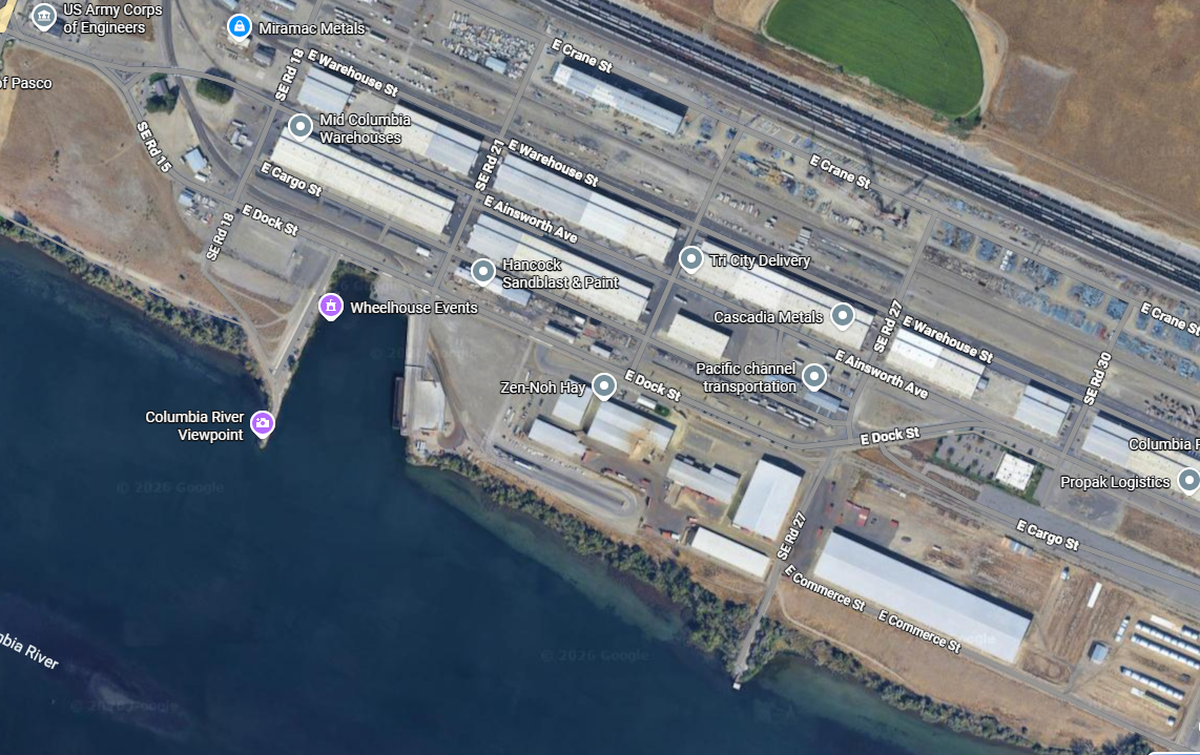 A body was found in the Columbia River south of the Port of Pasco near Road 20 E. The Franklin County Sheriff’s Office is investigating.