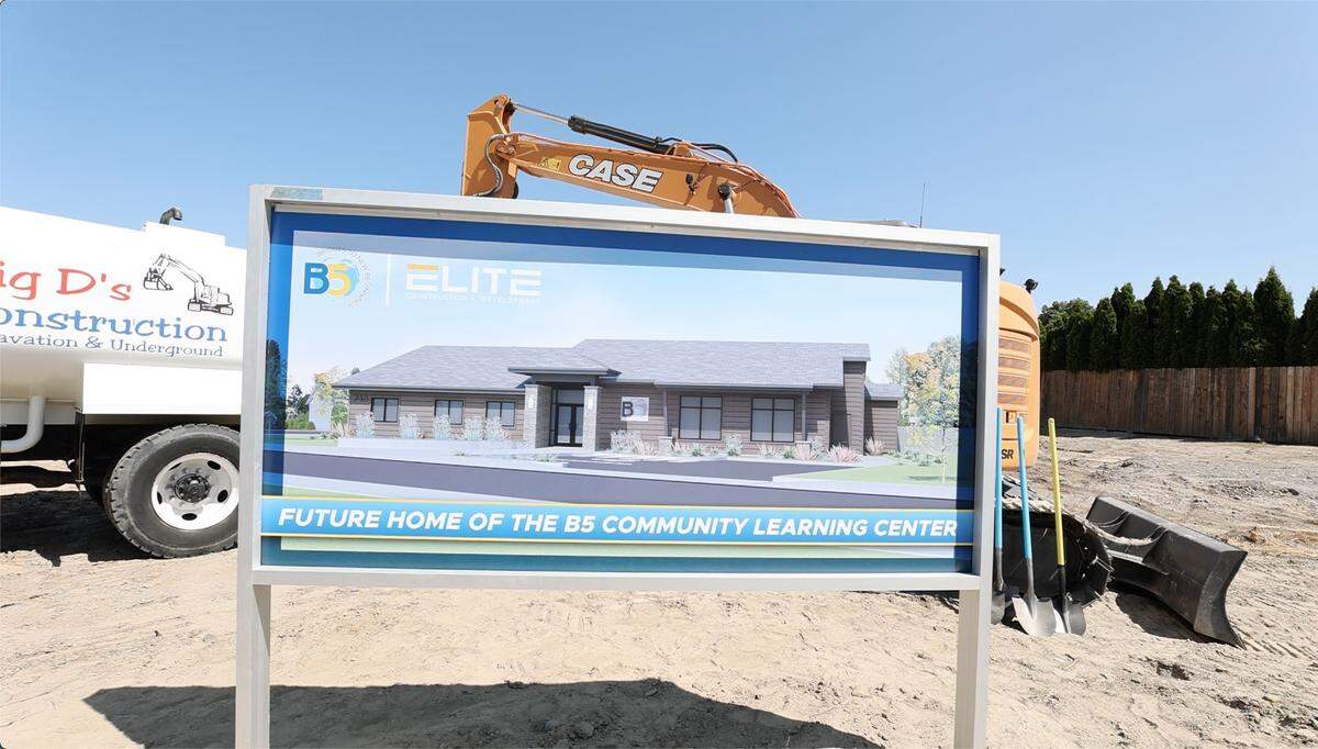 The new building of B5 Community Learning Center is expected to be completed by Spring 2024