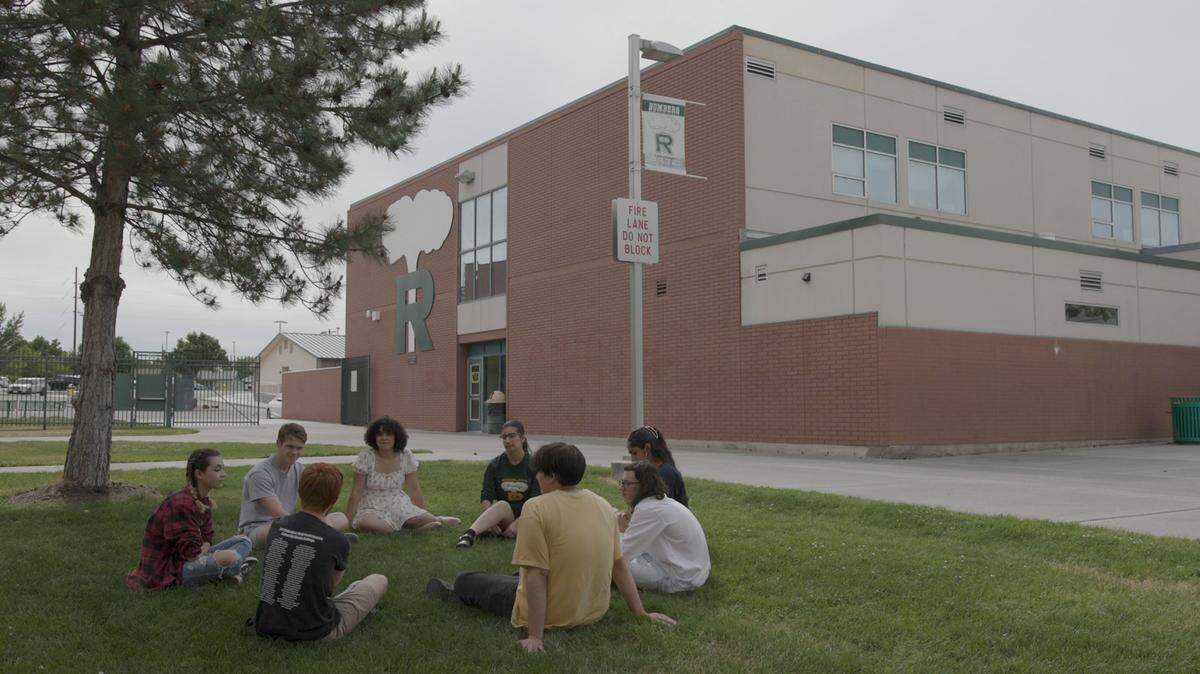 Filmmaker Irene Lusztig was struck by the image of a nuclear bomb on the side of Richland High School when she visited in 2015 and later returned to produce the documentary “Richland.”