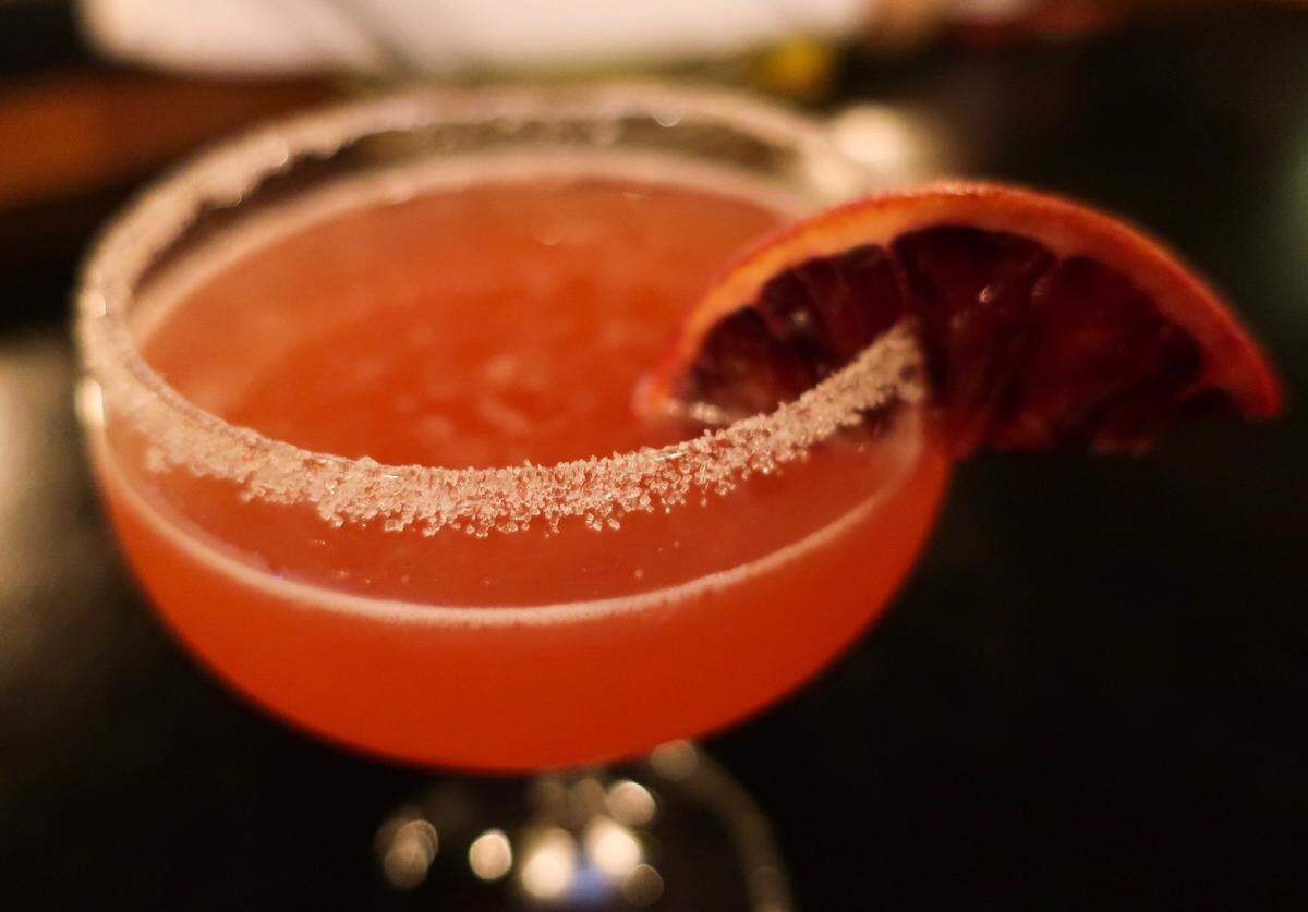 Blood Orange Lemon Drop, at LU LU Craft Bar + Kitchen in Richland