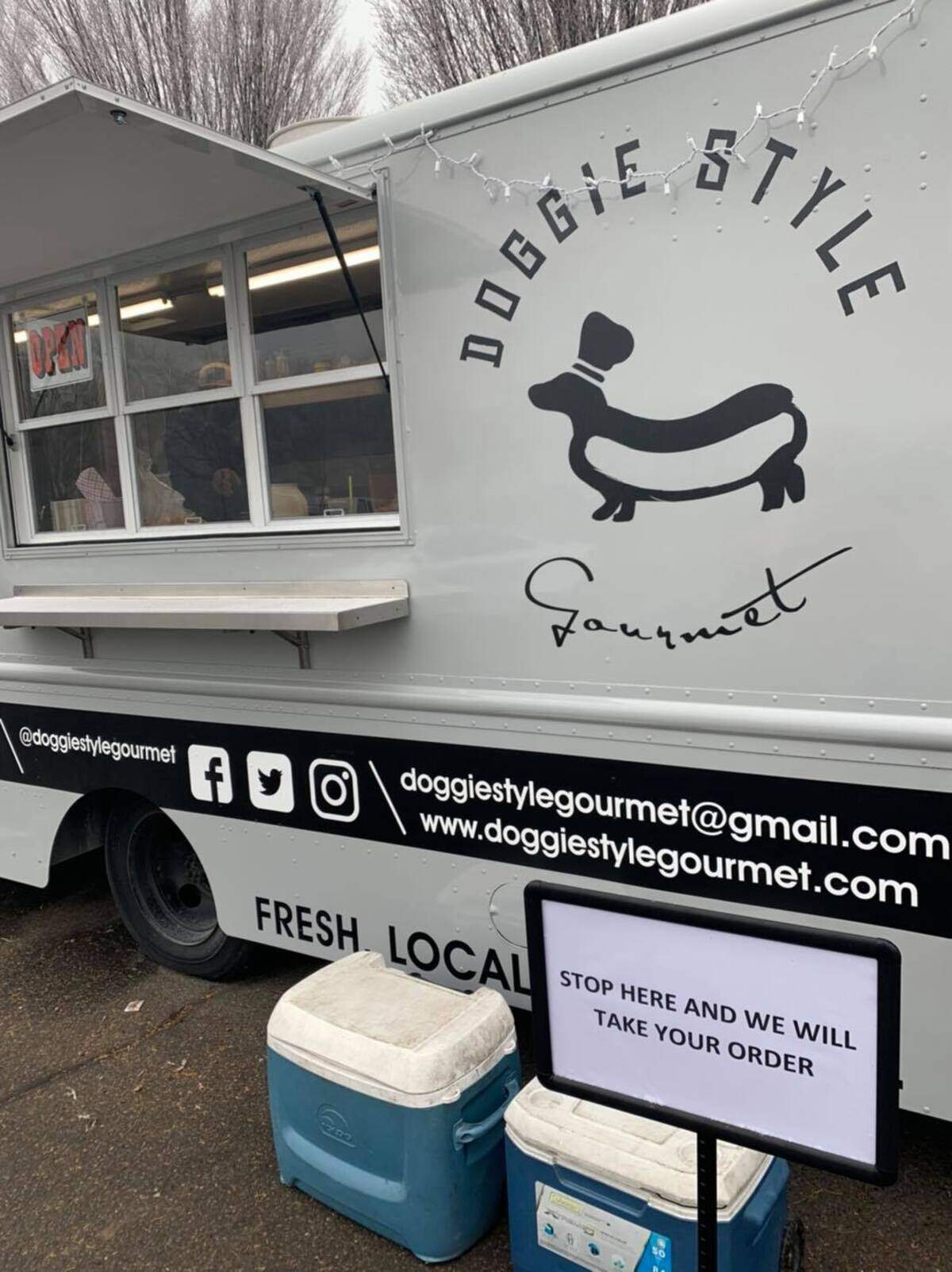 Doggie Style Gourmet opened a food truck in a permanent location in Richland last month - complete with its own version of a drive-thru.