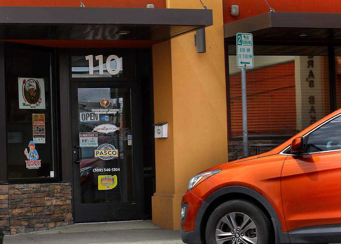 The Downtown Pasco Development Authority office at 110 S. Fourth Ave. in Pasco.