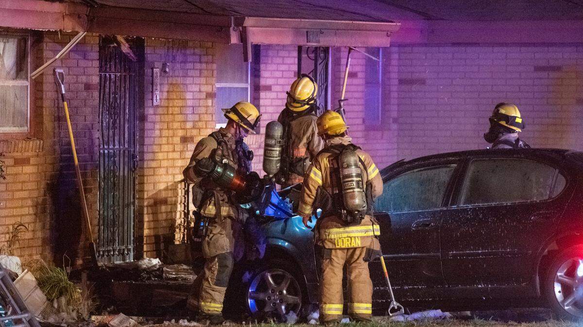 An 18-year-old woman was reportedly driving drunk when she lost control and hit a home Tuesday on 27th Avenue in Kennewick.