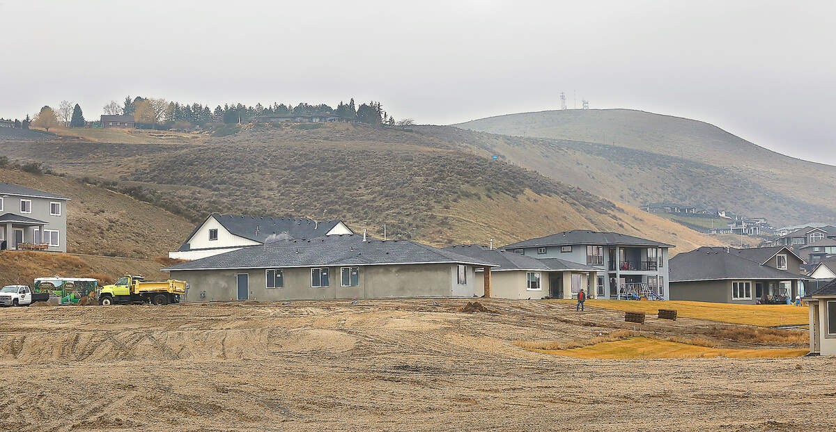 The Friends of Badger are looking to purchase this hillside land between Queensgate Drive and Gala Way this year in south Richland.