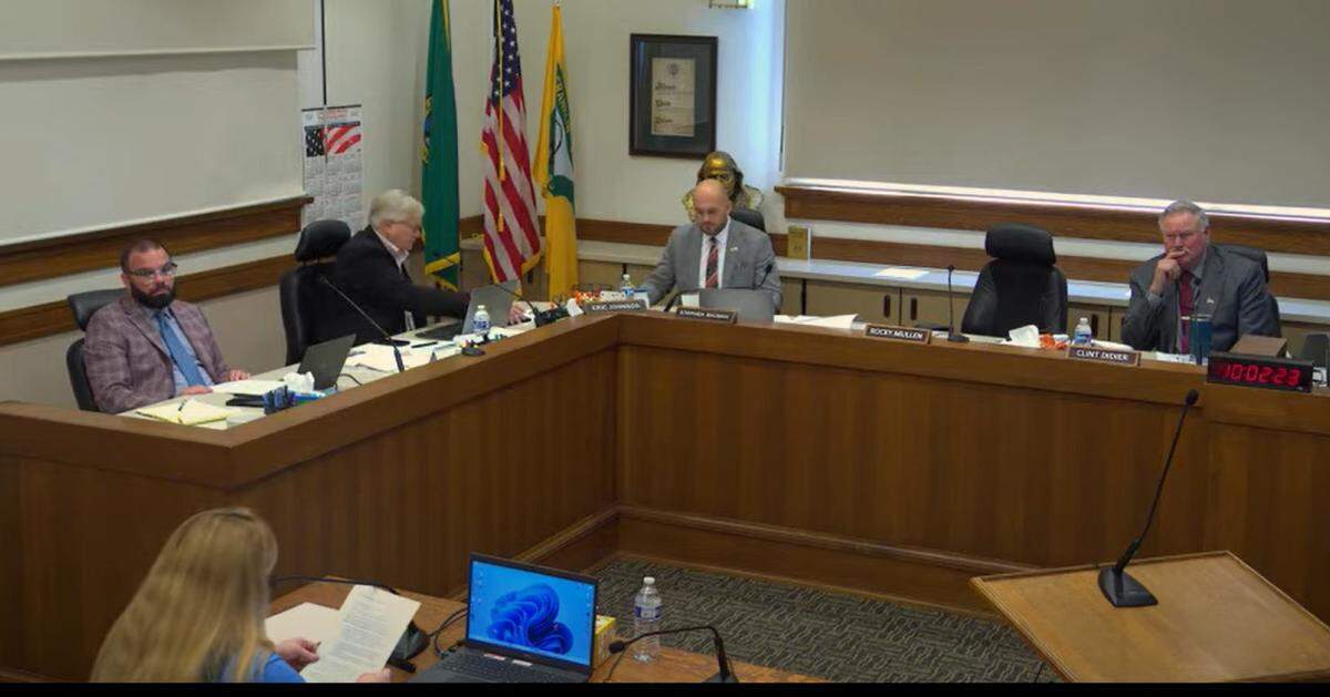 Idaho nurse Laura Demaray presented a series of speakers making false and debunked claims about the COVID-19 vaccine at a Dec. 18, 2024 Franklin County Commission meeting.